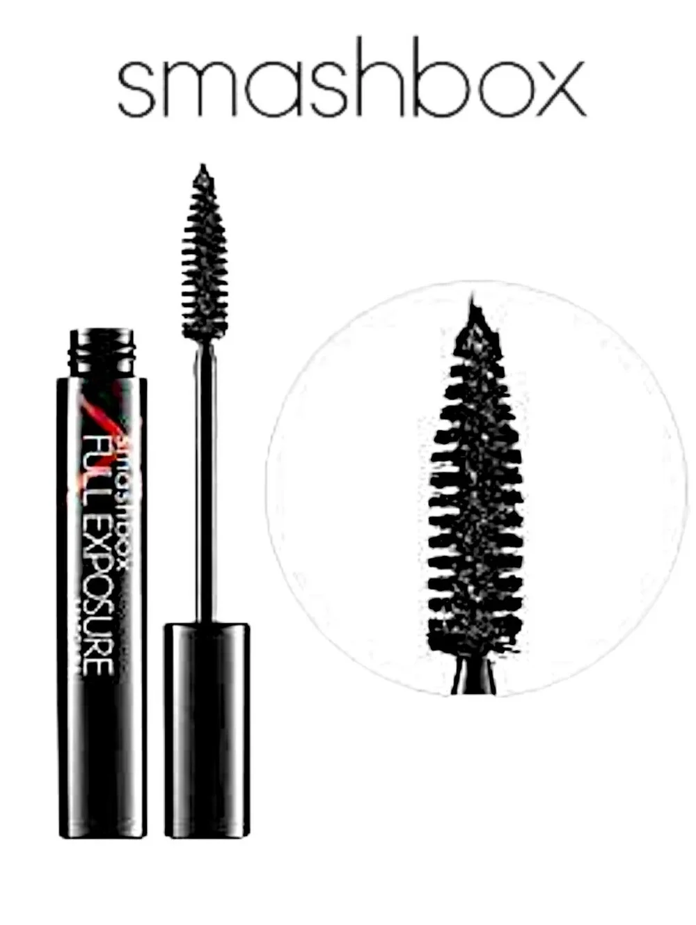 Smashbox Full Exposure Thickening & Lengthening Mascara — Black - NEW
